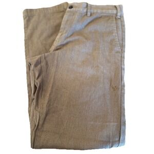Vissla x Woodshop SF 5-Pocket Pants Men's Tan Brown Chinos 30x31‎